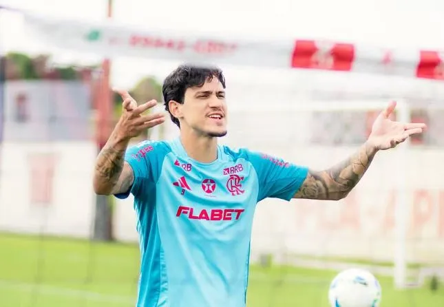Pedro ficou de fora do último jogo do Flamengo