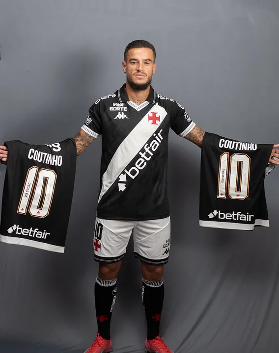 Após renovar, Coutinho será o novo camisa 10 do Vasco