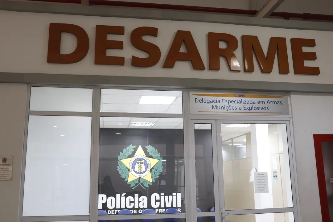 A ação foi realizada por agente da DESARME