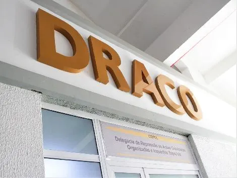 A ação foi realizada por policiais civis da  Delegacia de Repressão às Ações Criminosas Organizadas e Inquéritos Especiais (Draco)