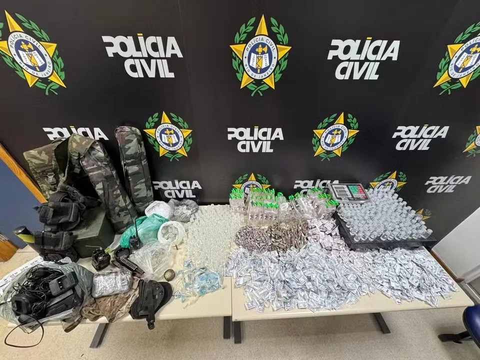 Houve grande apreensão na operação