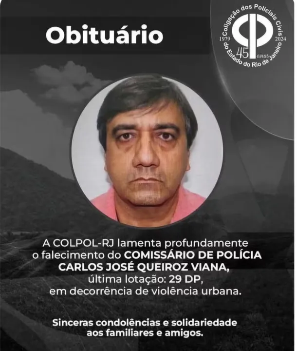 Carlos José foi atingido por diversos tiros disparados de duas armas diferentes