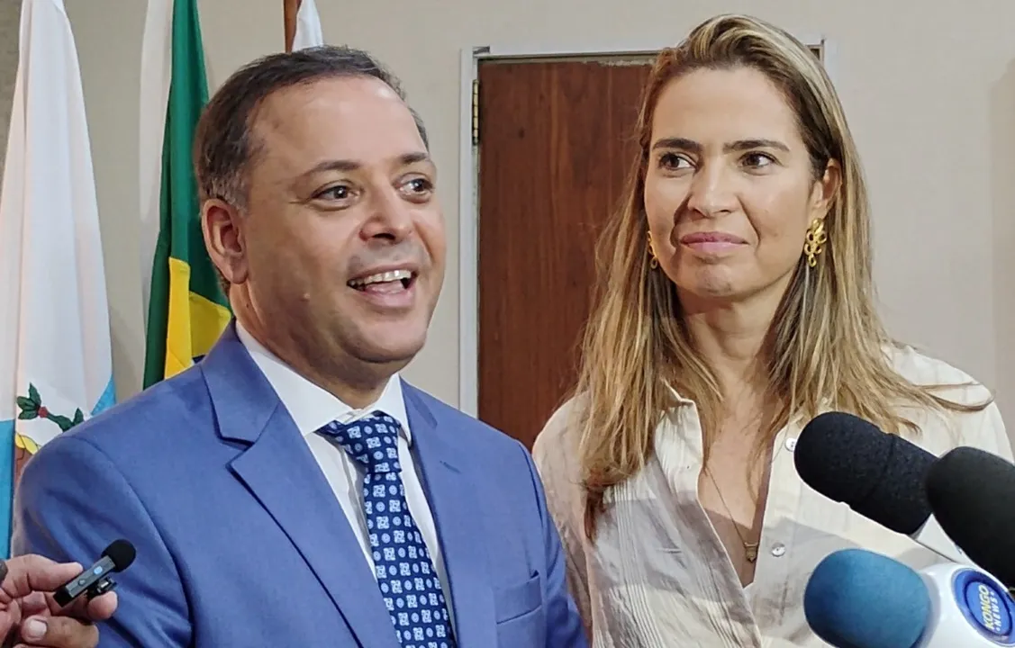 Rodrigo Neves e a Vice-Prefeita Isabel Swan