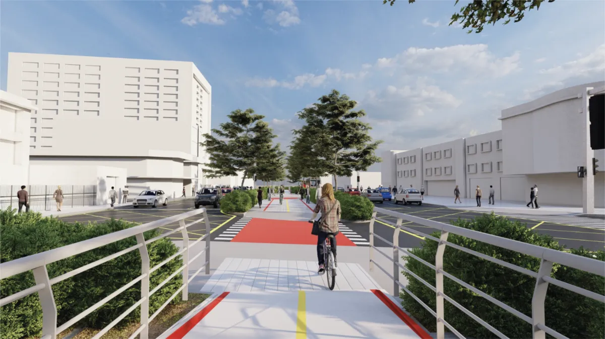 O projeto vai transformar completamente uma das principais vias da cidade