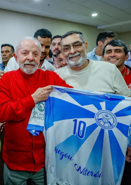 Lula e Anderson Pipico