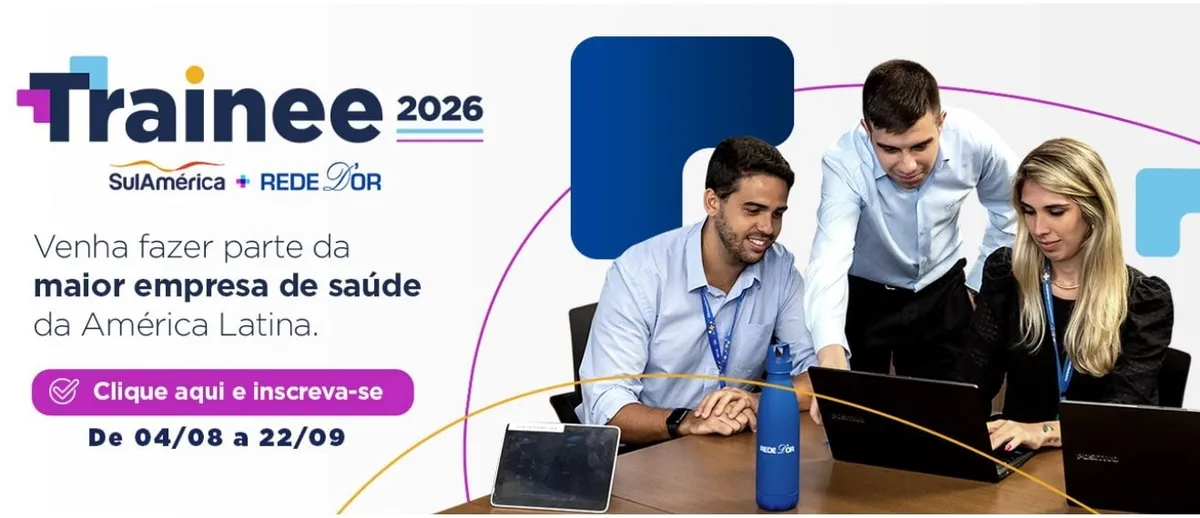 Na Rede D’Or, os trainees terão contato direto com o funcionamento de hospitais, centros de diagnóstico entre outras áreas
