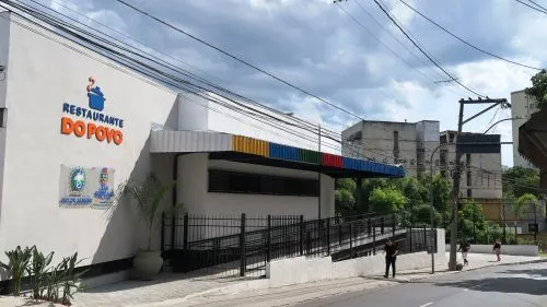 O Restaurante do Povo fica na Rua São Pedro de Alcântara