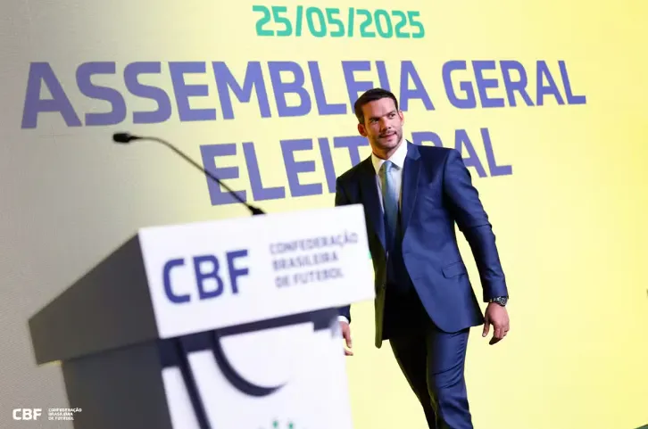 Samir Xaud é o novo presidente da CBF