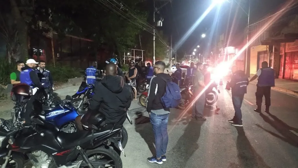 A Prefeitura segue realizando de forma recorrente ações contra motos irregulares