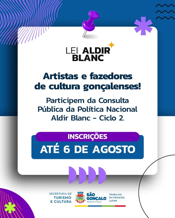 O objetivo da consulta é construir, de forma democrática e colaborativa, as diretrizes para a aplicação dos recursos federais que serão destinados ao setor cultural do município