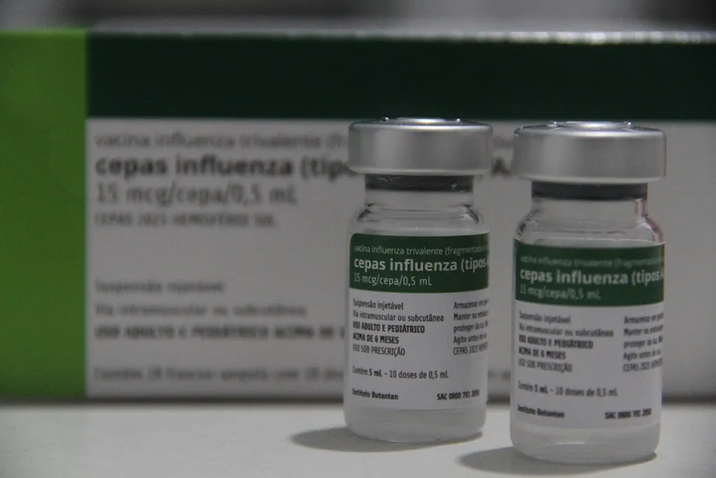 A vacina da gripe pode ser administrada com outros imunizantes e medicações