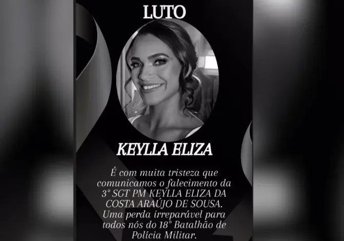 Sargento chegou a ser socorrida, mas não resistiu