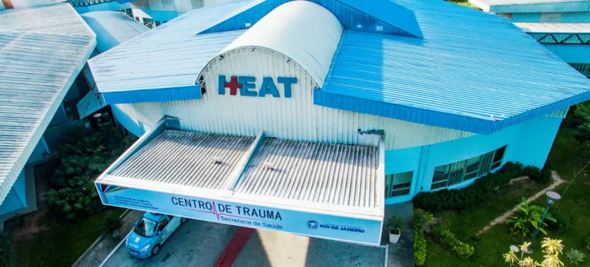 Vítima deu entrada no Heat