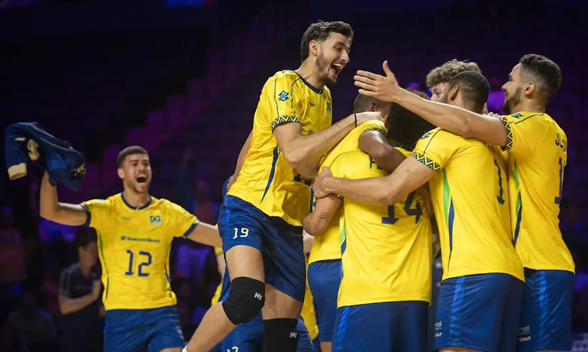 Esta foi a quinta vitória da equipe brasileira em seis partidas no torneio até o momento