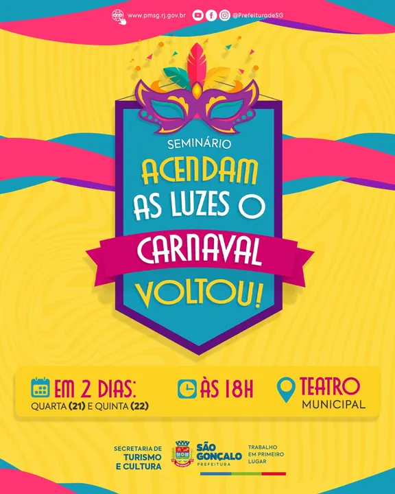 Evento é gratuito e aberto ao público, mas as vagas são limitadas e sujeitas à lotação do espaço