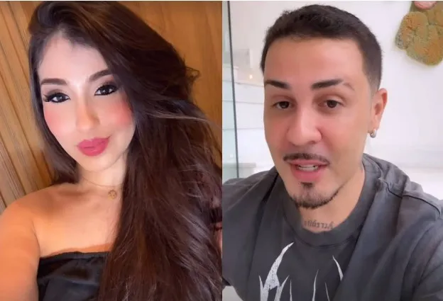 Eduarda Luvisneck e Carlinhos Maia