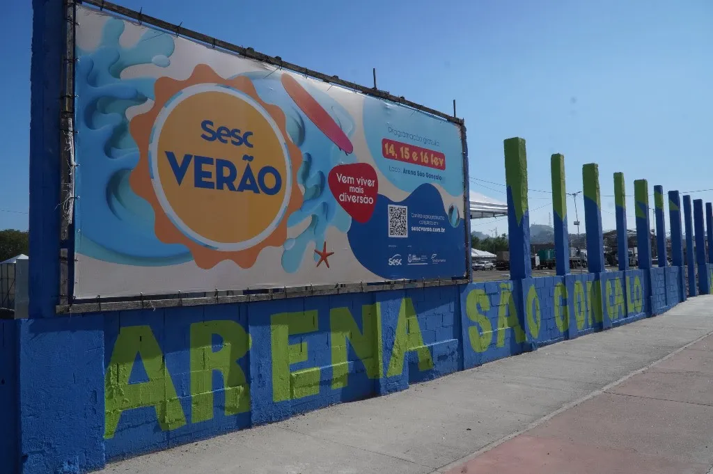 O evento, que é realização do Sesc RJ com apoio da Prefeitura de São Gonçalo e Sindcomércio