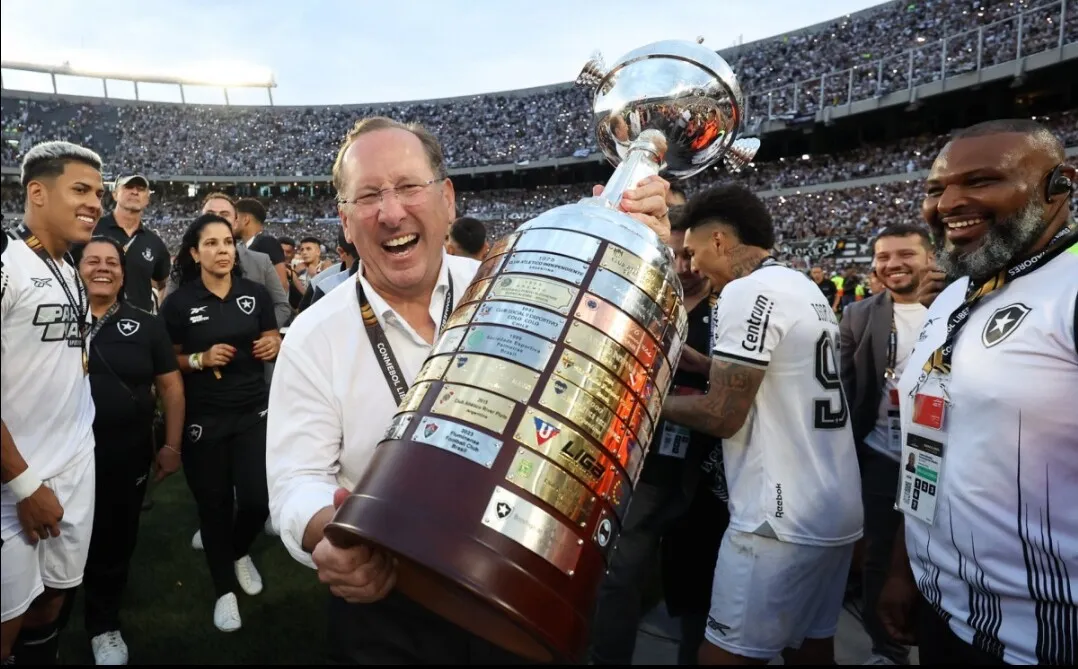 John Textor minimizou derrota para o Flamengo e mira Libertadores e Mundial