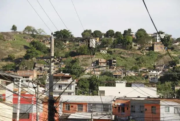 Morro do Feijão fica no bairro Paraíso, em São Gonçalo