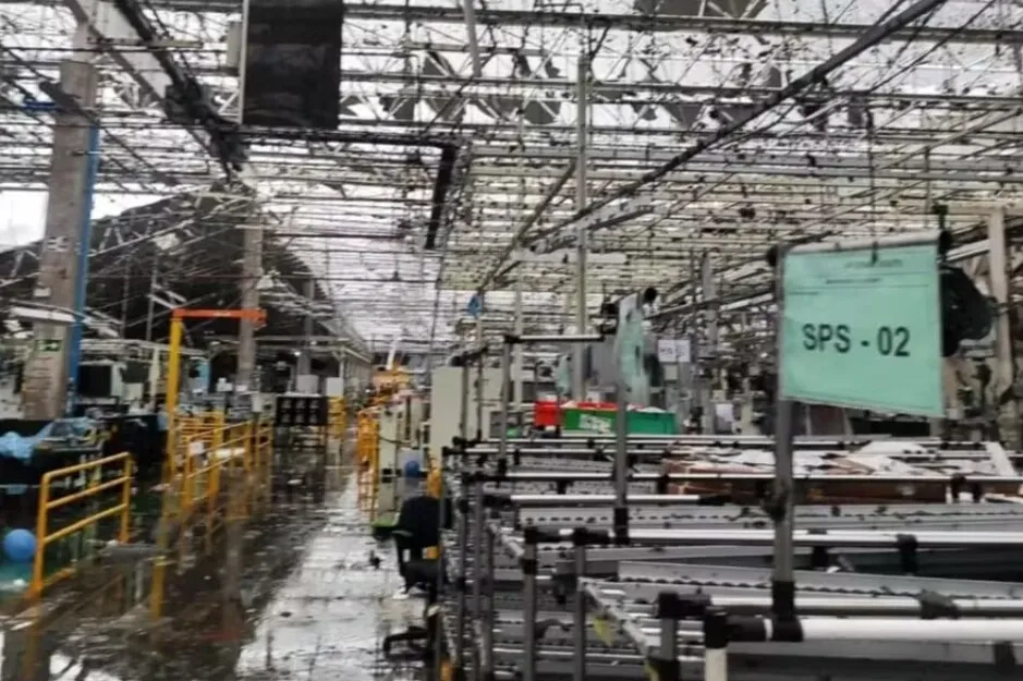 Fábrica da Toyota de motores em Porto Feliz (SP)