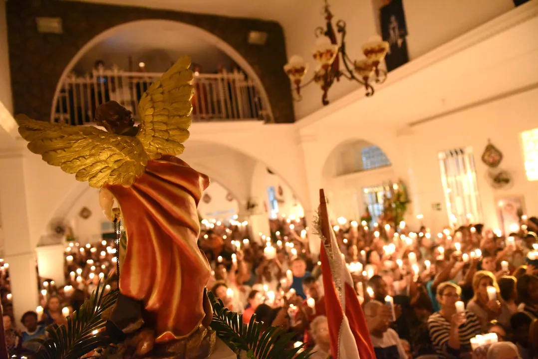As missas serão celebradas às 8h, 12h e 19h