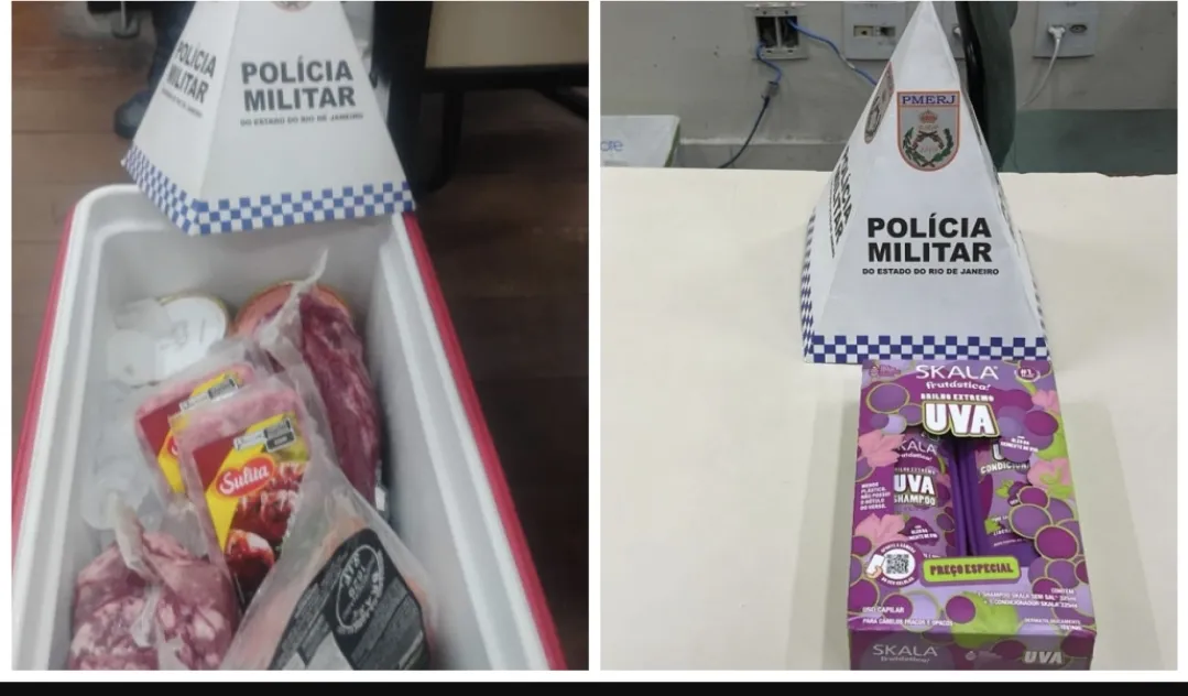 Todo o material foi encaminhado para a delegacia