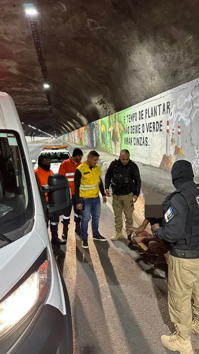 Um dos homens presos pela ação