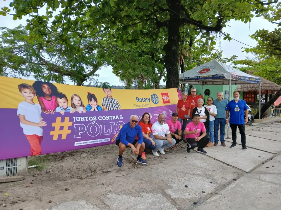 Evento foi uma colaboração do grupo de remo Rosas Va'a, Universo Niterói e Rotary Clube Niterói