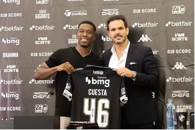 Cuesta é reforço para a zaga do Vasco