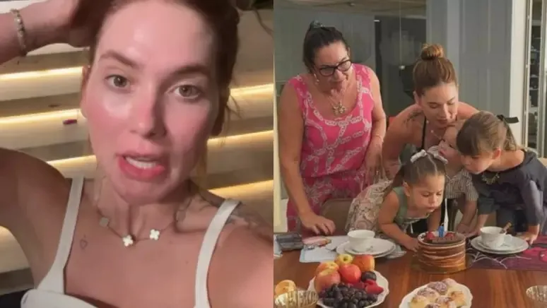 José Leonardo comemora 1 anos ao lado das irmãs e da família materna