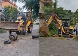 Três vias foram desobstruídas, de acordo com os agentes do 7º BPM (São Gonçalo)