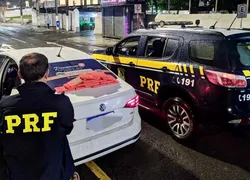 O homem não soube dizer para quem transportava os entorpecentes