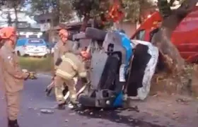 Acidente grave deixa PMs feridos no Rocha, em São Gonçalo; vídeo