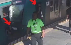 Adolescentes são detidos "surfando" em trem na Zona Norte do Rio