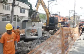 Andamento das obras de macrodrenagem no Barreto e na Engenhoca entram em nova fase