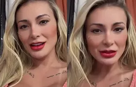 Andressa Urach desafia Kid Bengala a gravar conteúdo adulto: 'Vem com a mamãe'