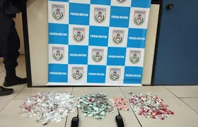 Após breve confronto, PM apreende grande quantidade de drogas em Niterói