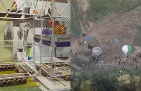 Após festival de balão em São Gonçalo, Polícia prende baloeiro em Seropédica