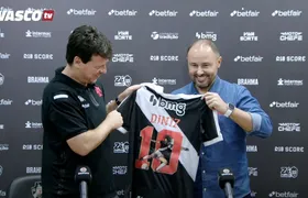 Apresentado no Vasco, Diniz fala sobre importância de Coutinho, reforços e mira parte de cima no Brasileirão