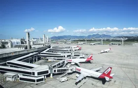 Balão cai próximo ao Aeroporto do Galeão