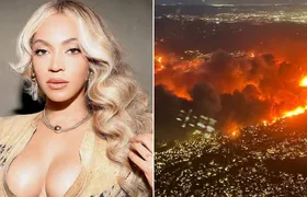 Beyoncé anuncia ajuda às vítimas dos incêndios em Los Angeles