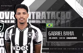 Botafogo anuncia contratação de Gabriel Bahia, ex-Volta Redonda