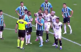 Botafogo entra com ofício na CBF contra arbitragem após empate com o Grêmio