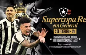 Botafogo fará evento especial em General Severiano para transmitir a Supercopa