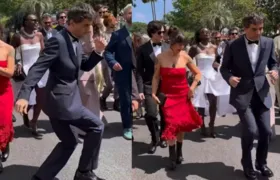 Brasil no Festival de Cannes: Wagner Moura dança frevo e empolga colegas de elenco