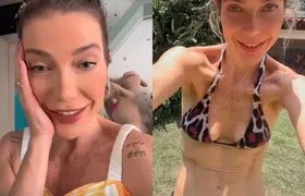 Cantora Luiza Possi rebate críticas ao corpo após postar foto de biquíni