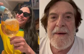 Carol Castro e José de Abreu comemoram prisão domiciliar de Bolsonaro