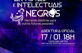 Casa das Artes de SG recebe exposição 'Artistas e Intelectuais Negros: Narrando histórias para outros futuros' nesta sexta, 17