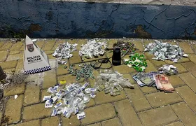 Confronto entre policiais e traficantes termina com dois presos em Niterói, um deles foragido da Justiça