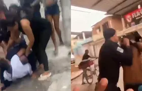 Confusão! Moradores e PM se envolvem em pancadaria durante ação em Niterói; vídeo